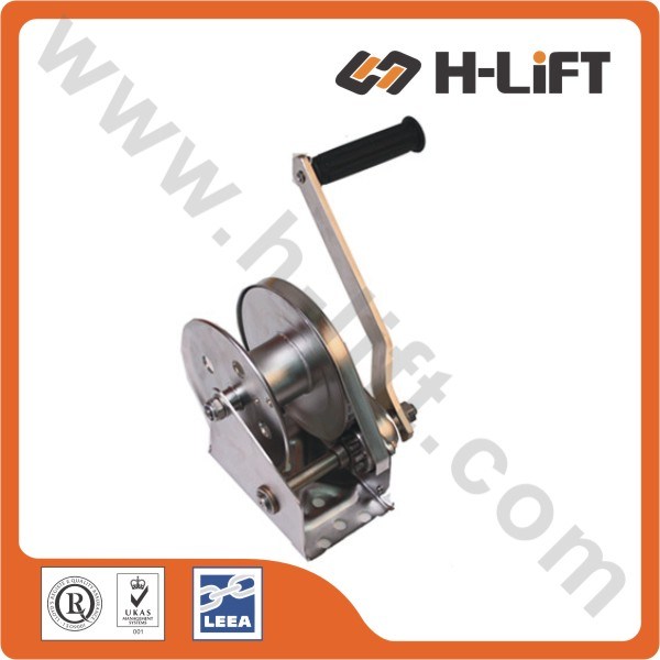 Stainless Steel Hand Winch with Brake